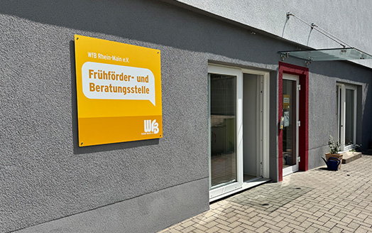 Gebäude der Frühförder- und Beratungsstelle der WfB Rhein-Main
